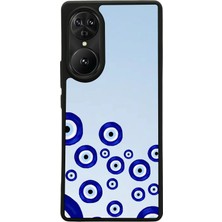 Reeder S19 Max Pro S Edge Uyumlu Nazar Tasarımlı Glossy Premium Kılıf