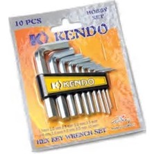 Kendo 6 Köşe Alyan Seti 10 Parça Midastech