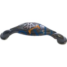 Dekoratif Zamak Boğaziçi Kulp - 64MM, Eskitme, 1 Adet Midastech