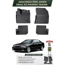 Bmw E36 1991 Model Aracınıza Özel Üretim Esnek Kauçuk Paspas Takımı + Hediyeli