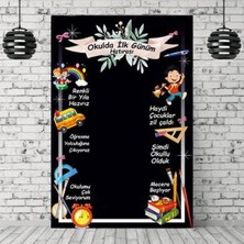 Parti Show Okulda Ilk Günüm Hatıra Afişi 100*150 cm
