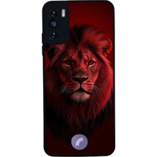 BG AKSESUAR Reeder S19 Max Pro S Uyumlu Aslan Tasarımlı Glossy Premium Kılıf