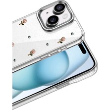  Apple iPhone 15 Plus Fiyonk Desenli Kapak - Desen 6 Nemere