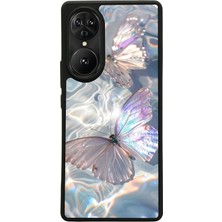 Reeder S19 Max Pro S Edge Uyumlu Kelebek Tasarımlı Glossy Premium Kılıf