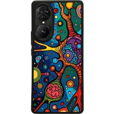 Reeder S19 Max Pro S Edge Uyumlu Abstract Tasarımlı Glossy Premium Kılıf