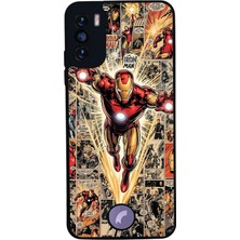 Reeder S19 Max Pro S Uyumlu Iron Man ( Demir Adam ) Tasarımlı Glossy Premium Kılıf