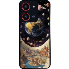 Reeder S19 Max Pro S 108MP Uyumlu Uzay Tasarımlı Glossy Premium Kılıf