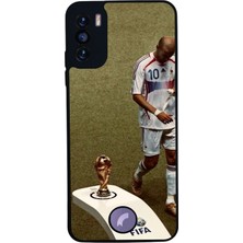 BG AKSESUAR Reeder S19 Max Pro S Uyumlu Zidane Tasarımlı Glossy Premium Kılıf