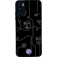 BG AKSESUAR Reeder S19 Max Pro S Uyumlu Line Art Tasarımlı Glossy Premium Kılıf
