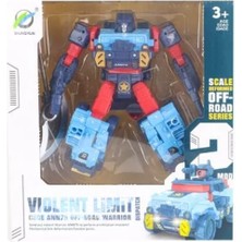 Kaia Life Arazi Aracına Dönüşen Mavi Robot