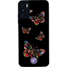 BG AKSESUAR Reeder S19 Max Pro S Uyumlu Kelebek Tasarımlı Glossy Premium Kılıf