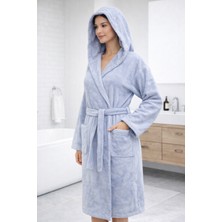 Emillie %100 Pamuk Kadife Ihracat Fazlası Unisex Bornoz -Yüksek Kalite