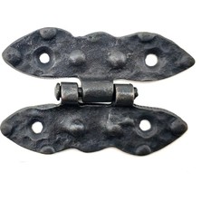 Antika Tarz Dekoratif Pirinç Bodur Menteşe - 75X50 Mm, Oksit Midastech