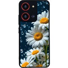 BG AKSESUAR Reeder S19 Max Pro S 108MP Uyumlu Cicek Tasarımlı Glossy Premium Kılıf