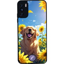 Reeder S19 Max Pro S Uyumlu Golden Kopek Tasarımlı Glossy Premium Kılıf