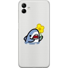 Mobilpad Samsung Galaxy A07 Uyumlu Baskılı Yumuşak Silikon Şeffaf Telefon Kılıfı