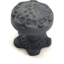 Antika Tarz Dekoratif Pirinç Anıt Mobilya, Çekmece Düğme - 25 Mm, Oksit Midastech