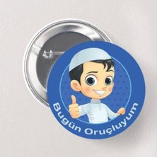 Parti Show Bugün Oruçluyum Rozeti Erkek 1 Adet