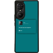 Reeder S19 Max Pro S Edge Uyumlu Sarki Sozleri Tasarımlı Glossy Premium Kılıf