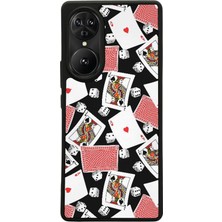 Reeder S19 Max Pro S Edge Uyumlu Kart Tasarımlı Glossy Premium Kılıf