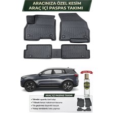 Chery Tiggo 7 Pro 2023 Model Aracınıza Özel Üretim Esnek Kauçuk Paspas Takımı + Hediyeli