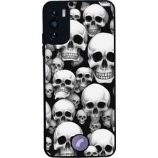 Reeder S19 Max Pro S Uyumlu Kurukafa Tasarımlı Glossy Premium Kılıf