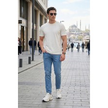Buratti Slim Fit Düşük Bel Dar Paça Jeans Erkek Pantolon 1115C70NAPOLI