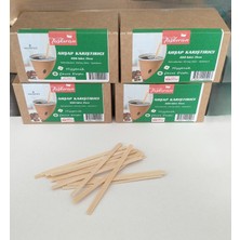 Taşkıran Ahşap Tahta Karıştırıcı 11CM 1600 Adet Kraft Kutu