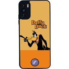 BG AKSESUAR Reeder S19 Max Pro S Uyumlu Daffy Duck Tasarımlı Glossy Premium Kılıf