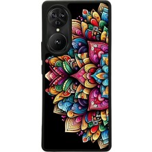 Reeder S19 Max Pro S Edge Uyumlu Mandala Tasarımlı Glossy Premium Kılıf