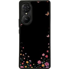 Reeder S19 Max Pro S Edge Uyumlu Floral Tasarımlı Glossy Premium Kılıf