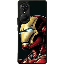 Reeder S19 Max Pro S Edge Uyumlu  Iron Man ( Demir Adam ) Tasarımlı Glossy Premium Kılıf