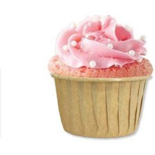 Parti Show Kraft Muffin Kek Kapsülü (25 Adet) Muffin Kağıt Sarı