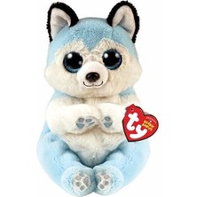 Kaia Life Ty Beanie Babies Mavi Peluş Husky Köpek Thunder 15 cm