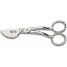 Rıza M-213 Dokumacı Ponpon Makası No: 6 Inç / 15,24 cm - Nikel Kaplama Midastech