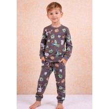 Liliboom Kids Minecraft Desen Baskılı Çocuk Pijama Takımı