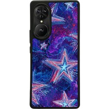 Reeder S19 Max Pro S Edge Uyumlu Retro Yildizlar Tasarımlı Glossy Premium Kılıf