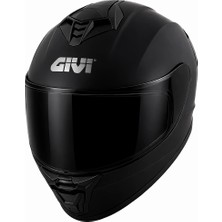 Givi Gıvı 50.x Mat Siyah Kask (Siyah Vizör)