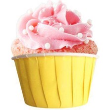 Parti Show Sarı Muffin Kek Kapsülü 25 Adet