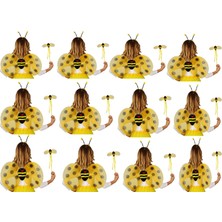 Okul Gösterileri Için 12 Li Arı Kanadı Seti - Etkinlik Kanatları Midastech