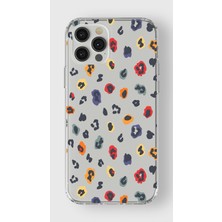 Mobilpad Iphone 12 Pro Max Uyumlu Baskılı Yumuşak Silikon Şeffaf Telefon Kılıfı