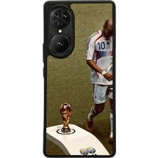 Reeder S19 Max Pro S Edge Uyumlu Zidane Tasarımlı Glossy Premium Kılıf