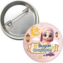 Parti Show Bugün Oruçluyum Kız Çocuk Rozeti 1 Adet