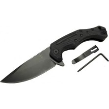 Zero Error 7-12 Black Çakı 22 cm Manuel, Kemerlikli Midastech