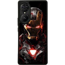 Reeder S19 Max Pro S Edge Uyumlu  Iron Man ( Demir Adam ) Tasarımlı Glossy Premium Kılıf