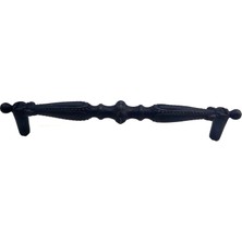 Antika Tarz Dekoratif Pirinç Yeni Sütun Mobilya Kulbu - 160MM, Oksit Midastech