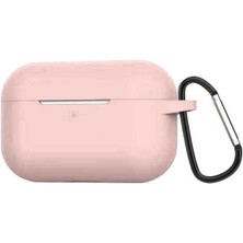 Gaappy Simple Serisi Apple Airpods Pro 1.nesil Açık Pembe Airpods Kılıf