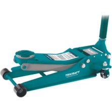 Tricraft 3 Ton Arabalı Hidrolik Kriko Çift Pistonlu