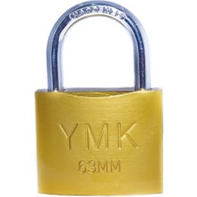 Ymk Eko Sarı Boyalı Kısa Kancalı Asma Kilit 25MM Midastech