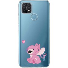 Mobilpad Oppo A15 / A15S Uyumlu Baskılı Yumuşak Silikon Şeffaf Telefon Kılıfı